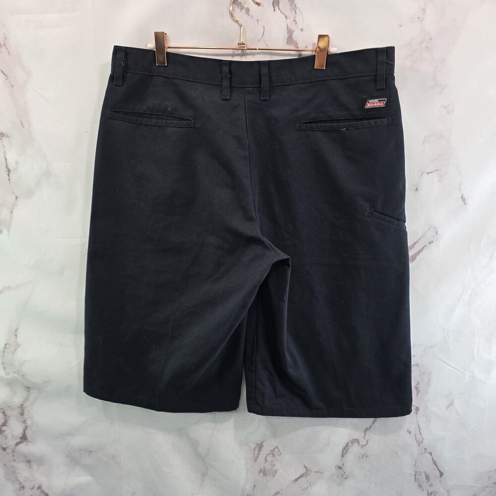 Dickies Shorts Mens 36 Black Canvas 9 Inch Relaxed Bermuda Shop Mechanic